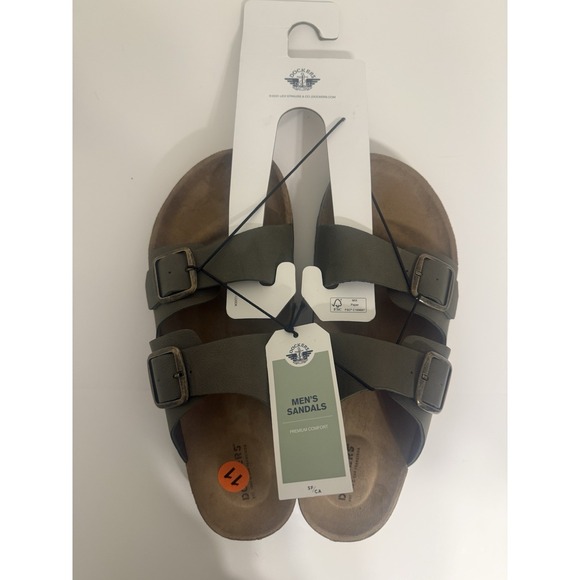 Dockers Other - Dockers 2025 Men's Comfort Sandals Size 11M Brown Adjustable Straps New No Box